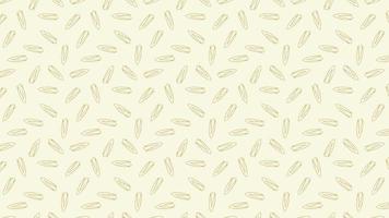 Rice pattern wallpaper. rice vector. free space for text. copy space. paddy pattern. vector