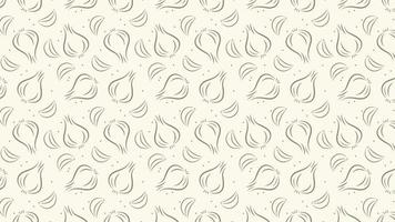 Garlic pattern wallpaper. Garlic vector. wallpaper. Garlic symbol vector. vector