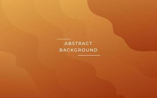 minimal abstract brown color with simple shape wave background. eps10 vector