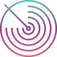 Radar Vector Icon