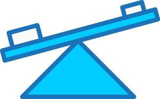 Seesaw Vector Icon