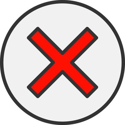 Delete Vector Icon