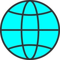 Web Globe Vector Icon