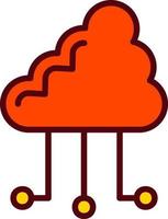 Cloud Computing Vector Icon