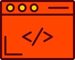 Coding Vector Icon