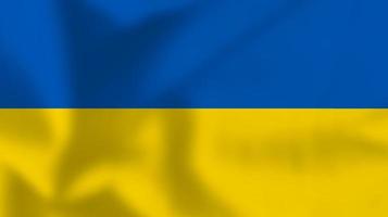 Ukrainian national flag vector