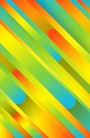 Trendy geometric colorful background with abstract lines. Stories banner design. Futuristic dynamic pattern. Vector illustration