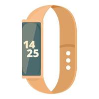 Fitness band icon cartoon vector. Digital device vector