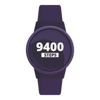 Smart watch icon cartoon vector. Sport app vector