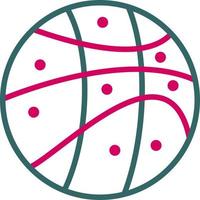 icono de vector de baloncesto