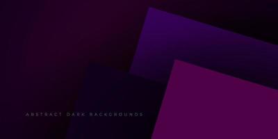 Abstract dark purple overlap background template vector with square papercut pattern. Purple background with shadow design.Eps10 vector