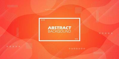 fresh abstract orange background with simple pattern and lines. modern colorful orange design. bright and modern with shadow 3d concept. Eps10 vector