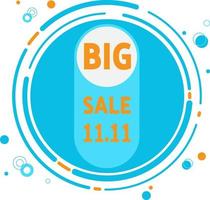 Big Sale New Year Banner Design Vector Colorful
