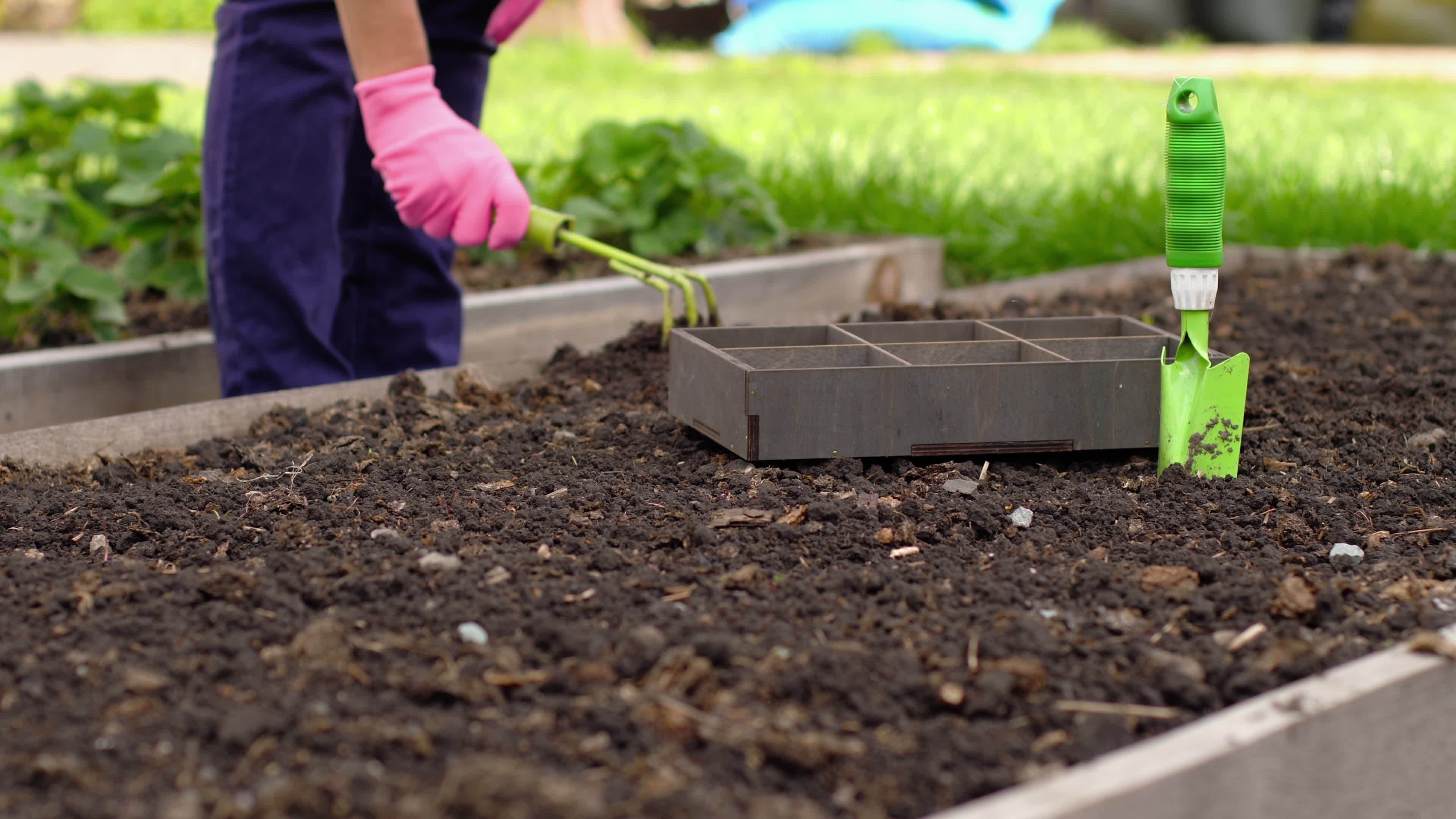 Preparing the soil before planting. Organic Seeds and Fertilizers. Soil