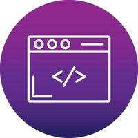 Coding Vector Icon