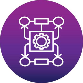 Algorithm Vector Icon