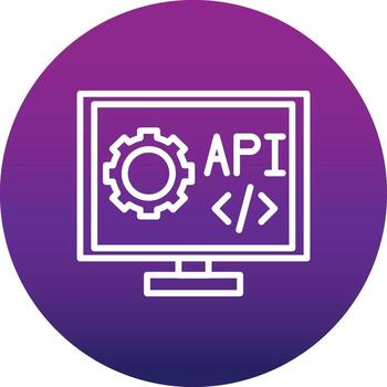 Api Vector Icon