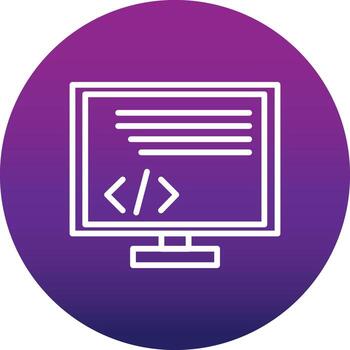 Programing Vector Icon