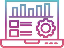 Data Driven Vector Icon