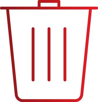 eliminar icono de vector