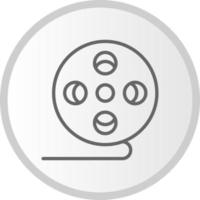 Film Reel Vector Icon