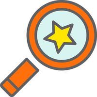 Starred Vector Icon