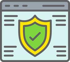 Internet Security Vector Icon