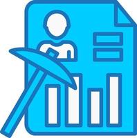 Data Mining Vector Icon