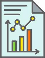 Bar Chart  Vector Icon