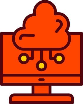 Cloud Computing  Vector Icon