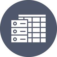 Data Table Vector Icon