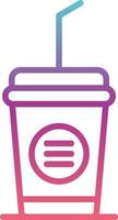 Cold Drink Vector Icon