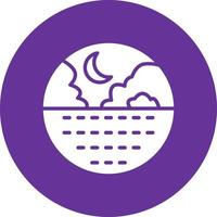 Crescent Vector Icon