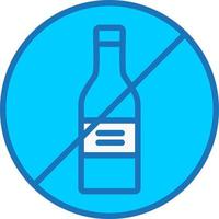 No Alcohol Vector Icon