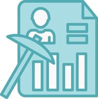 Data Mining Vector Icon
