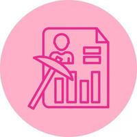 Data Mining Vector Icon