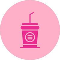 Cold Drink Vector Icon