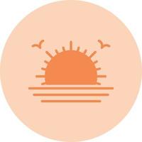 Sunrise Vector Icon