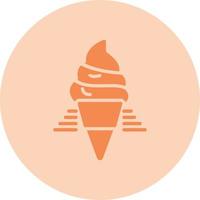 icono de vector de helado