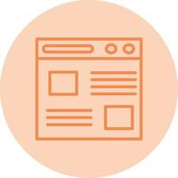 Blog Vector Icon