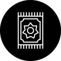 Prayer Mat Vector Icon