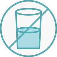 No drink Vector Icon