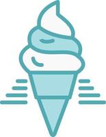 icono de vector de helado