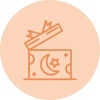 Open Gift Box Vector Icon