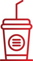 Cold Drink Vector Icon