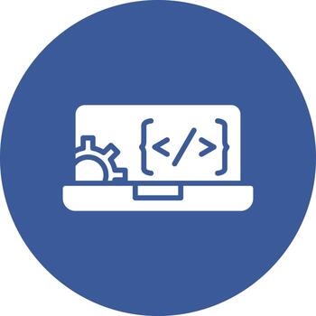 icono de vector de desarrollo web