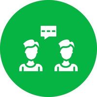 Conversation Vector Icon