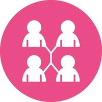 People Connection Vector Icon