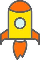 Rocket Vector Icon