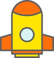Rocket Vector Icon